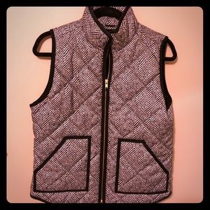 🌵J Crew chevron vest